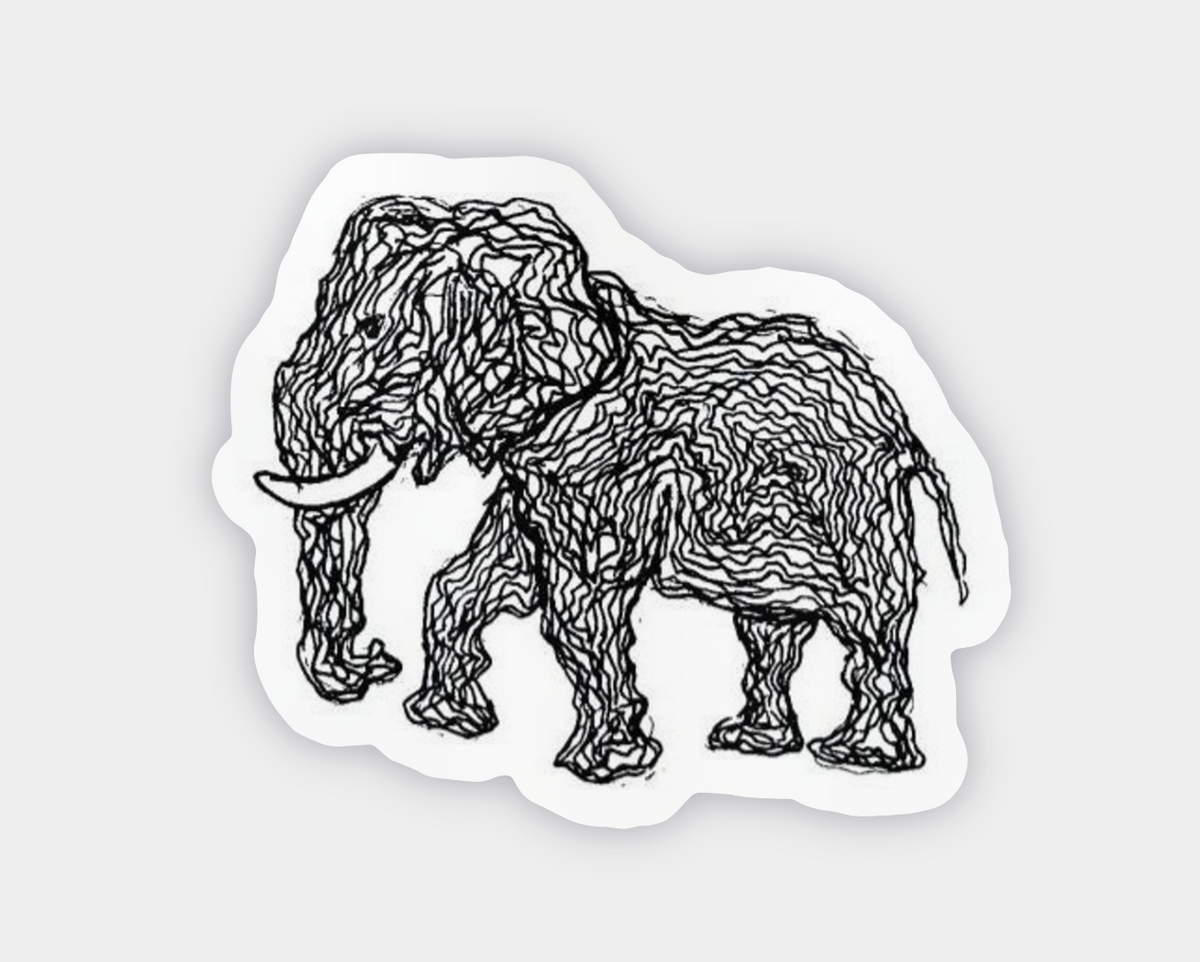 Elephant Sticker