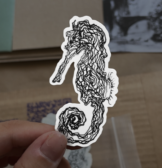 Seahorse Sticker