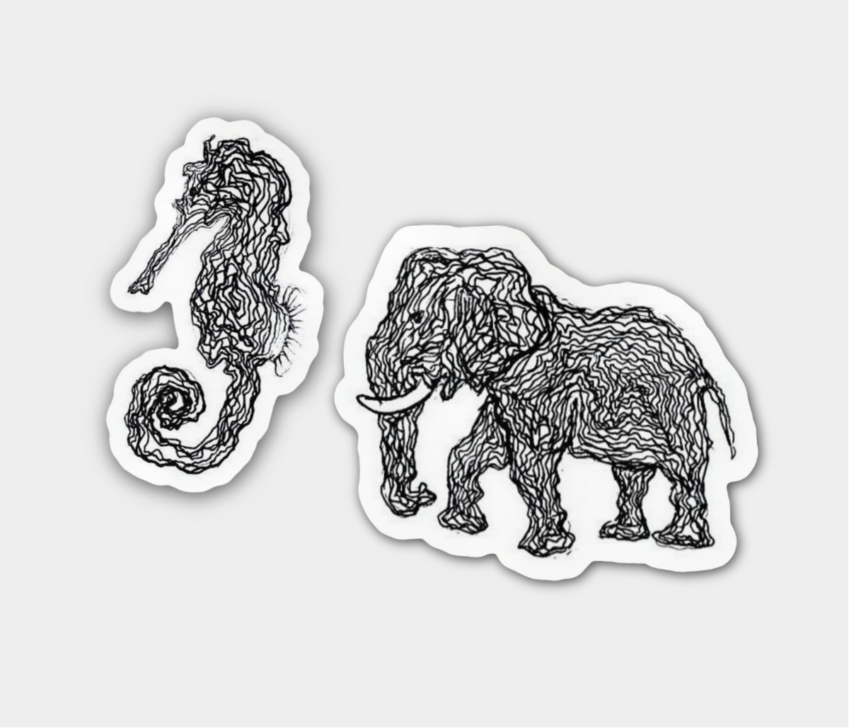 Animal Pack Sticker