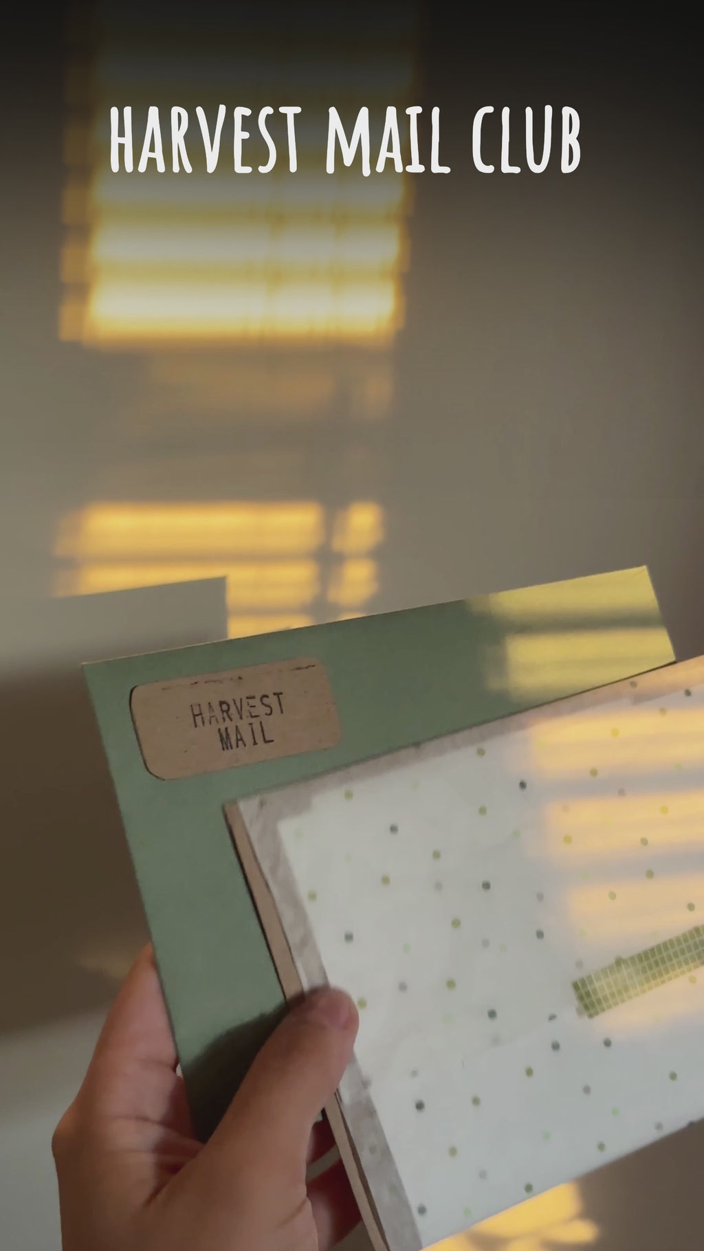 Harvest Mail Club  |  Monthly Subscription