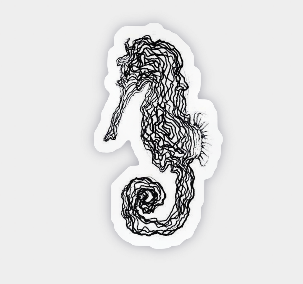 Seahorse Sticker